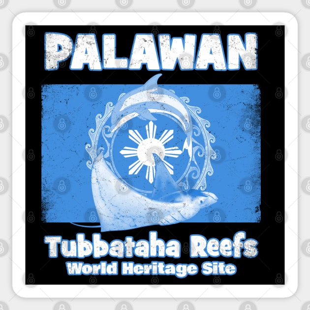 Palawan Tubbataha Reefs Sticker by NicGrayTees